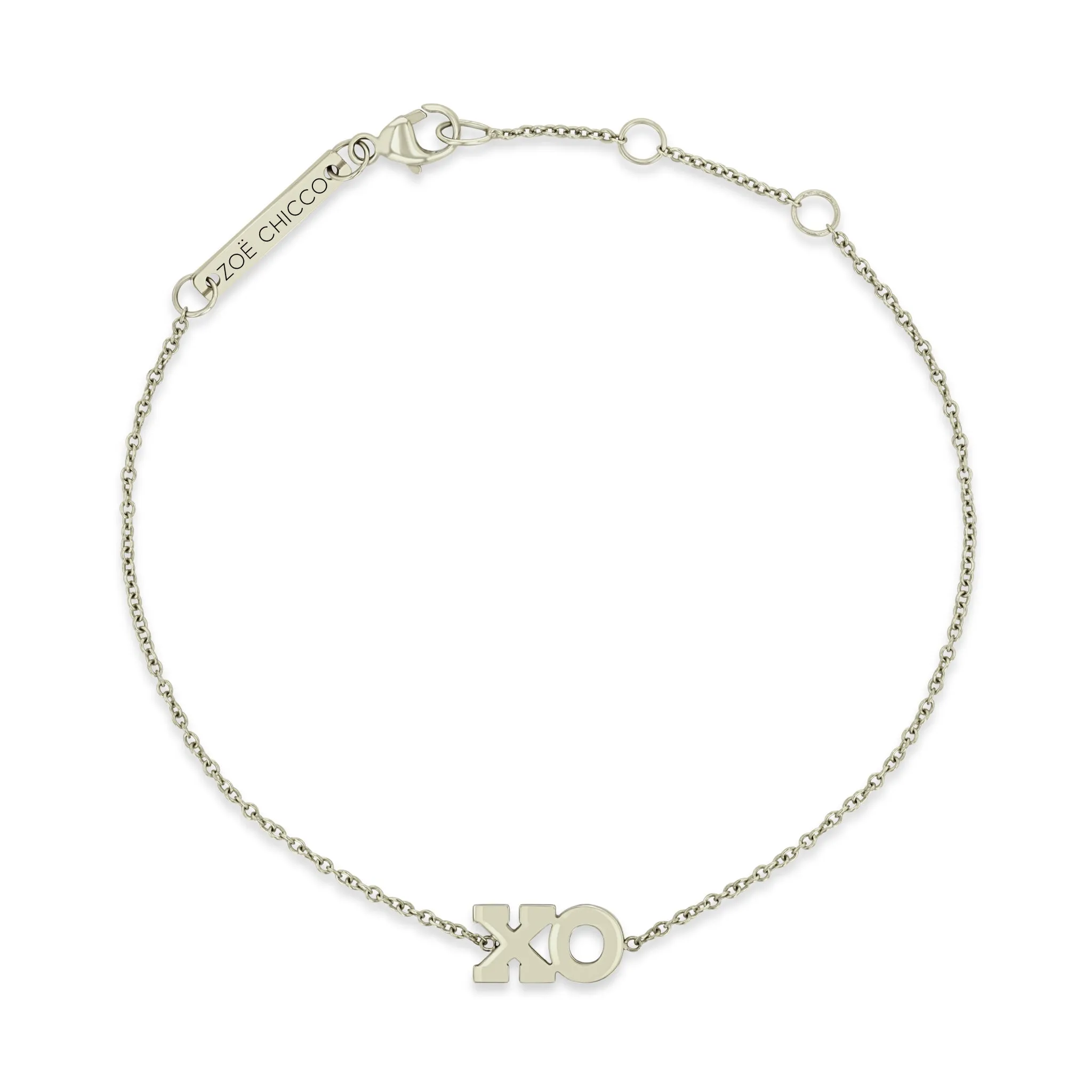 14k 2 Initial Letter Bracelet