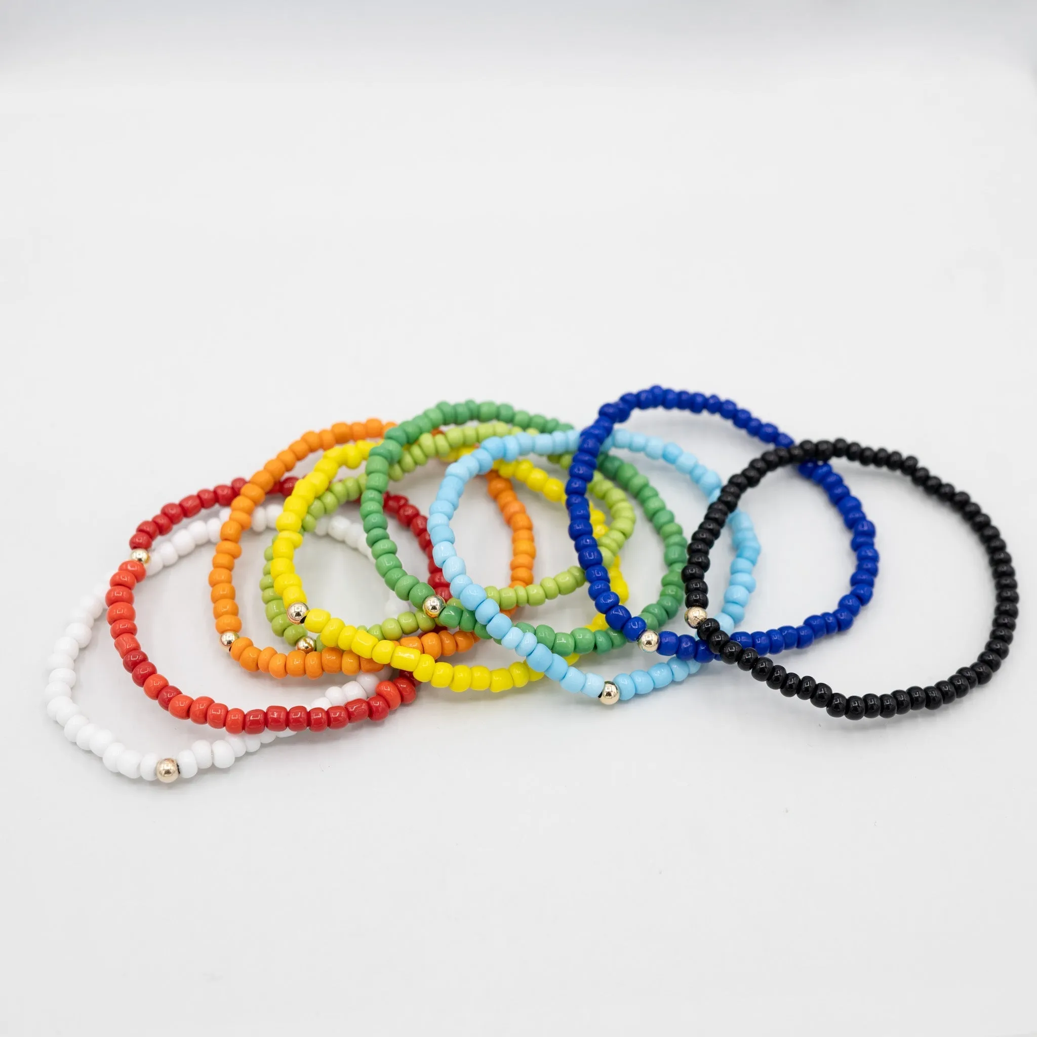 3mm Game Day Bracelet & Stacker Set