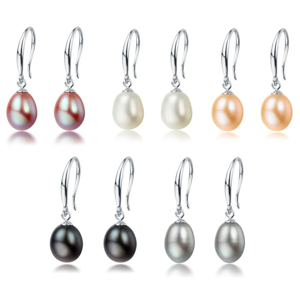 8-9mm size Freshwater Pearl Earrings