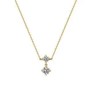 Admiration Diamond Pendant Necklace 14K Gold