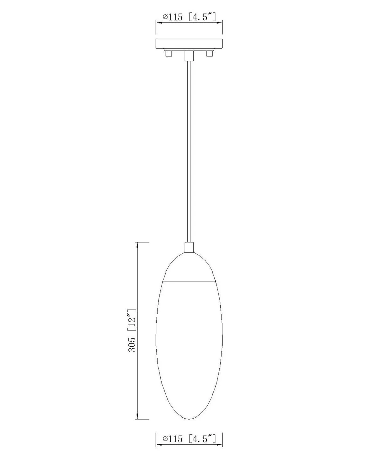 Arden One Light Pendant