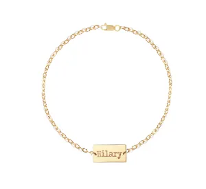 Audrey Personalized Bracelet | Anklet