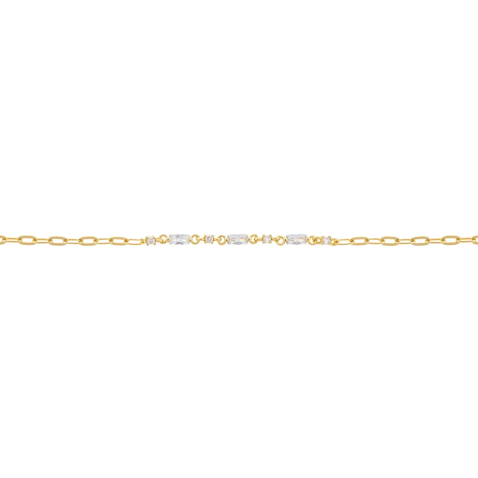 Baguette X Chain Link Choker