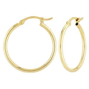 Ben Garelick Classic Gold 3/4 Inch Hoop Earrings