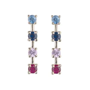 Berry Blues Sparkling Sugar Stud Earring