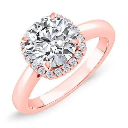 Callalily - Cushion Lab Diamond Engagement Ring (IGI Certified)