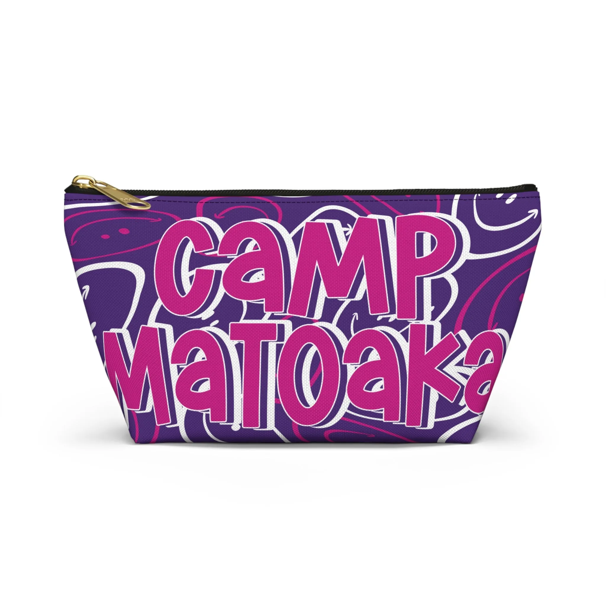 Camp Matoaka Purple Makeup Bag