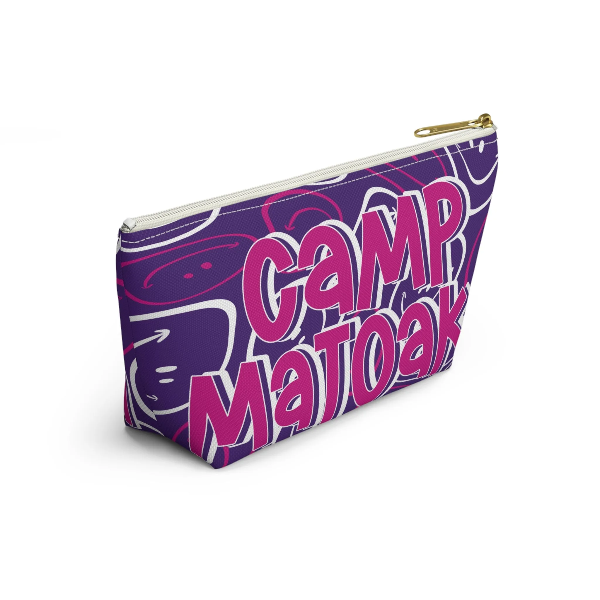 Camp Matoaka Purple Makeup Bag