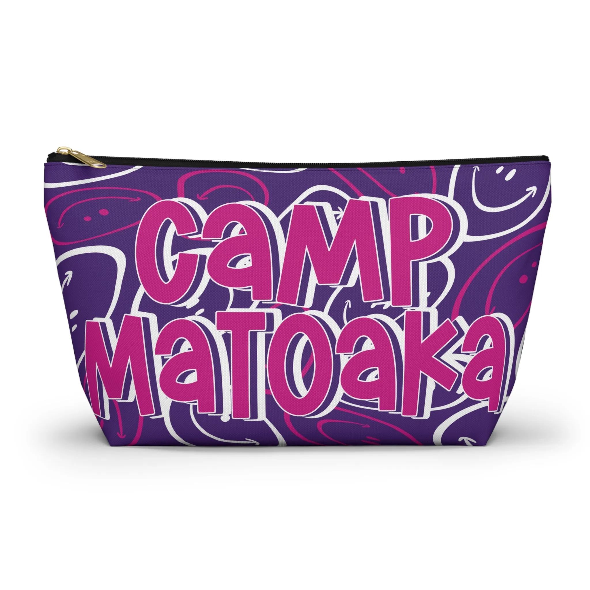 Camp Matoaka Purple Makeup Bag