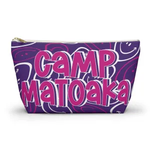 Camp Matoaka Purple Makeup Bag