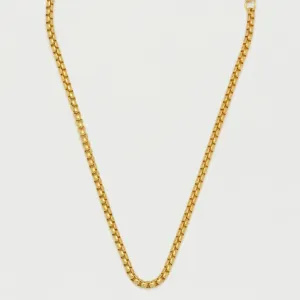 Chunky Chain Gold Plated Rounded Box Estella Bartlett