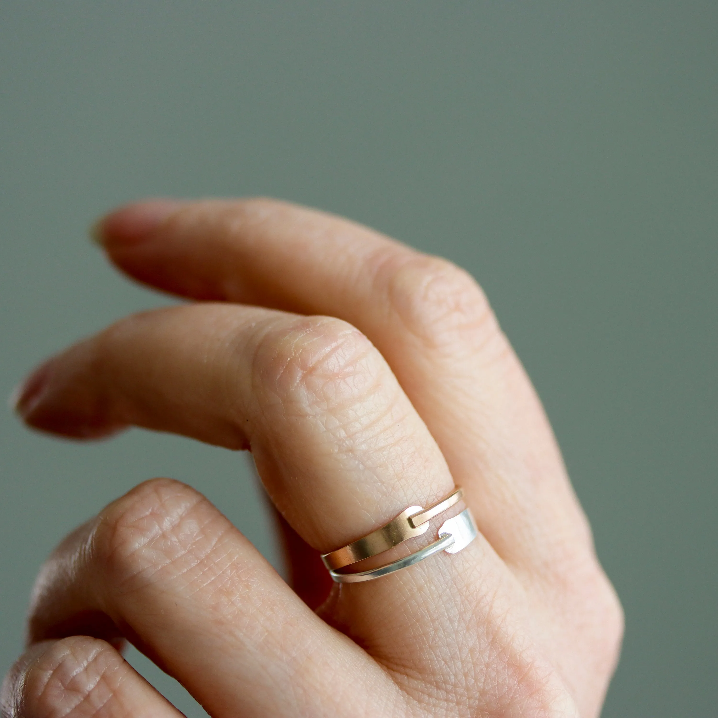 Clasp Stacking Rings