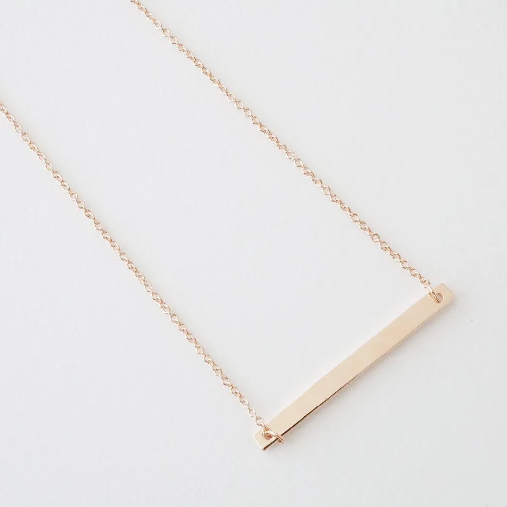 Classic Bar Necklace