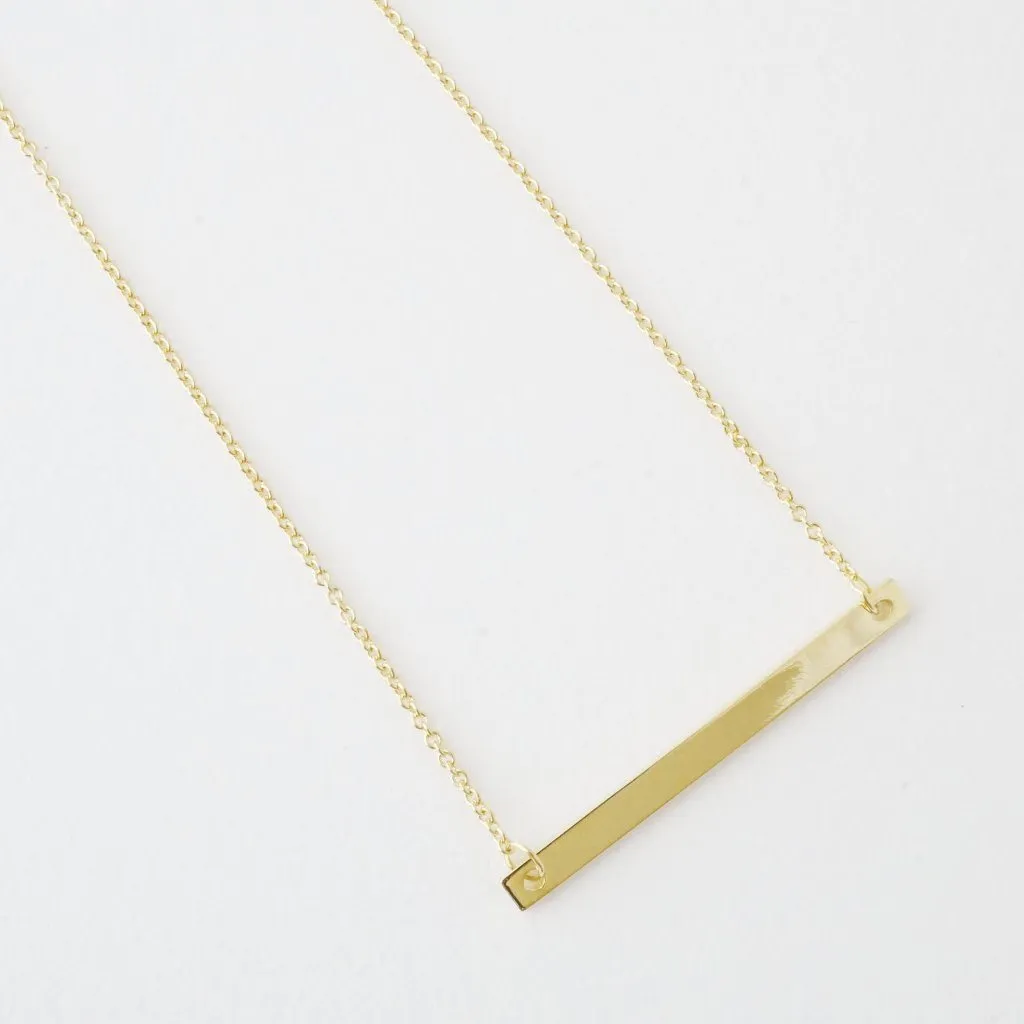 Classic Bar Necklace