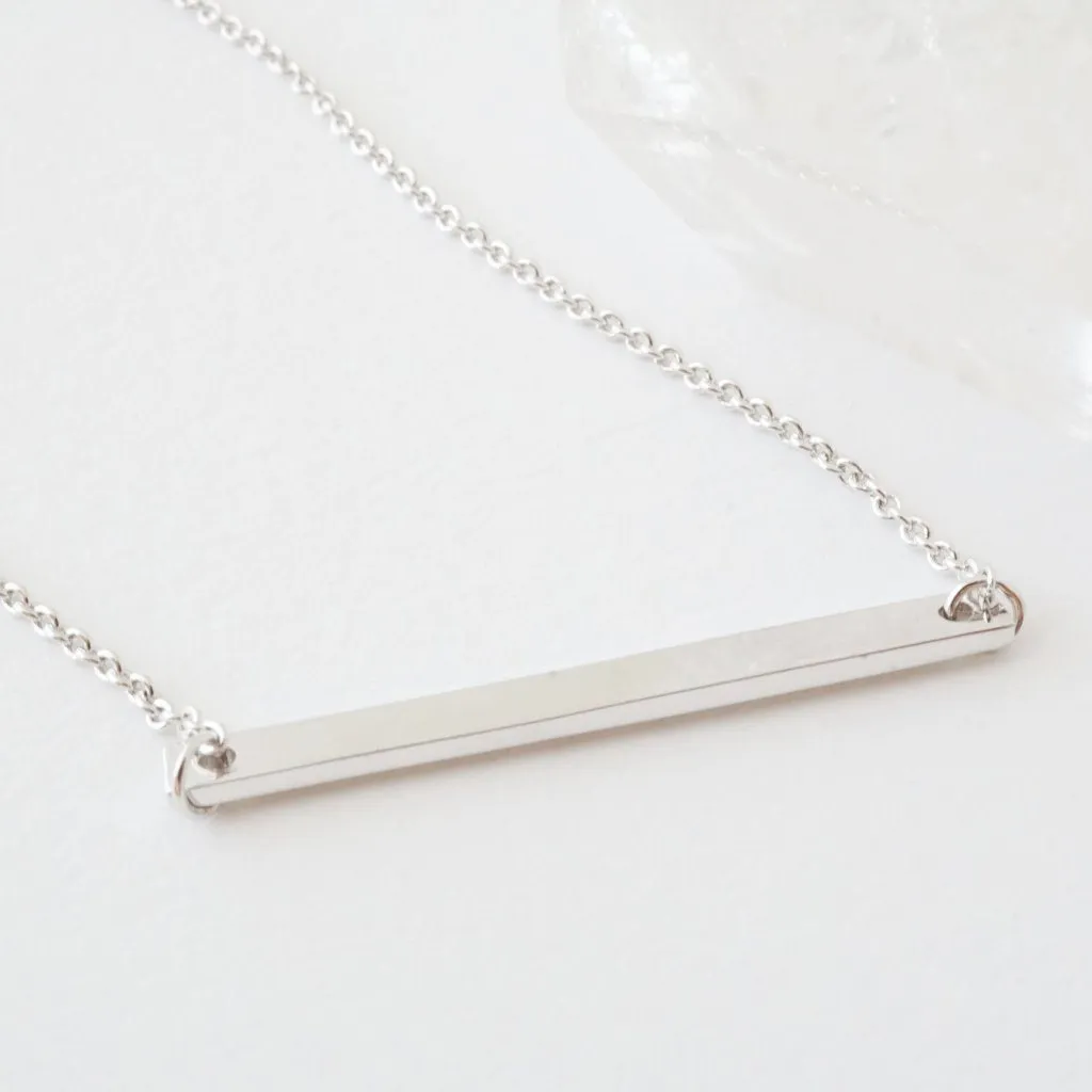 Classic Bar Necklace