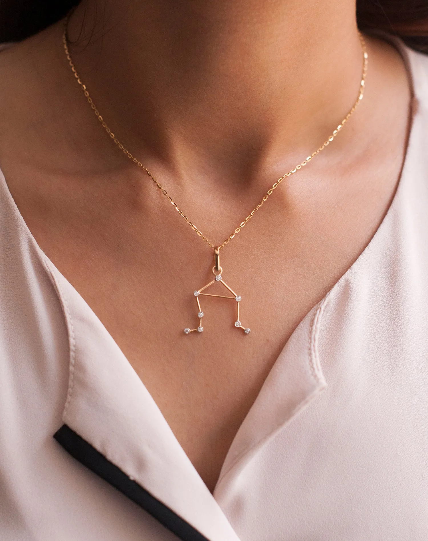 Constellation Charm Pendant - Libra