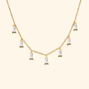 Crystal Baguette Choker