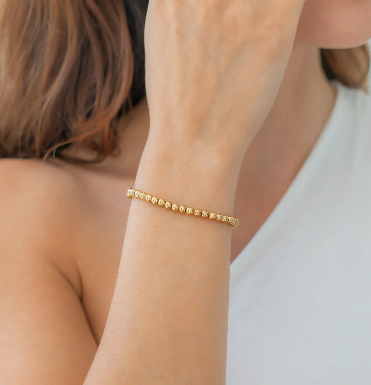 Dainty Gold Stacking Bracelet