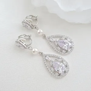 Ear Clip Earrings-Esther