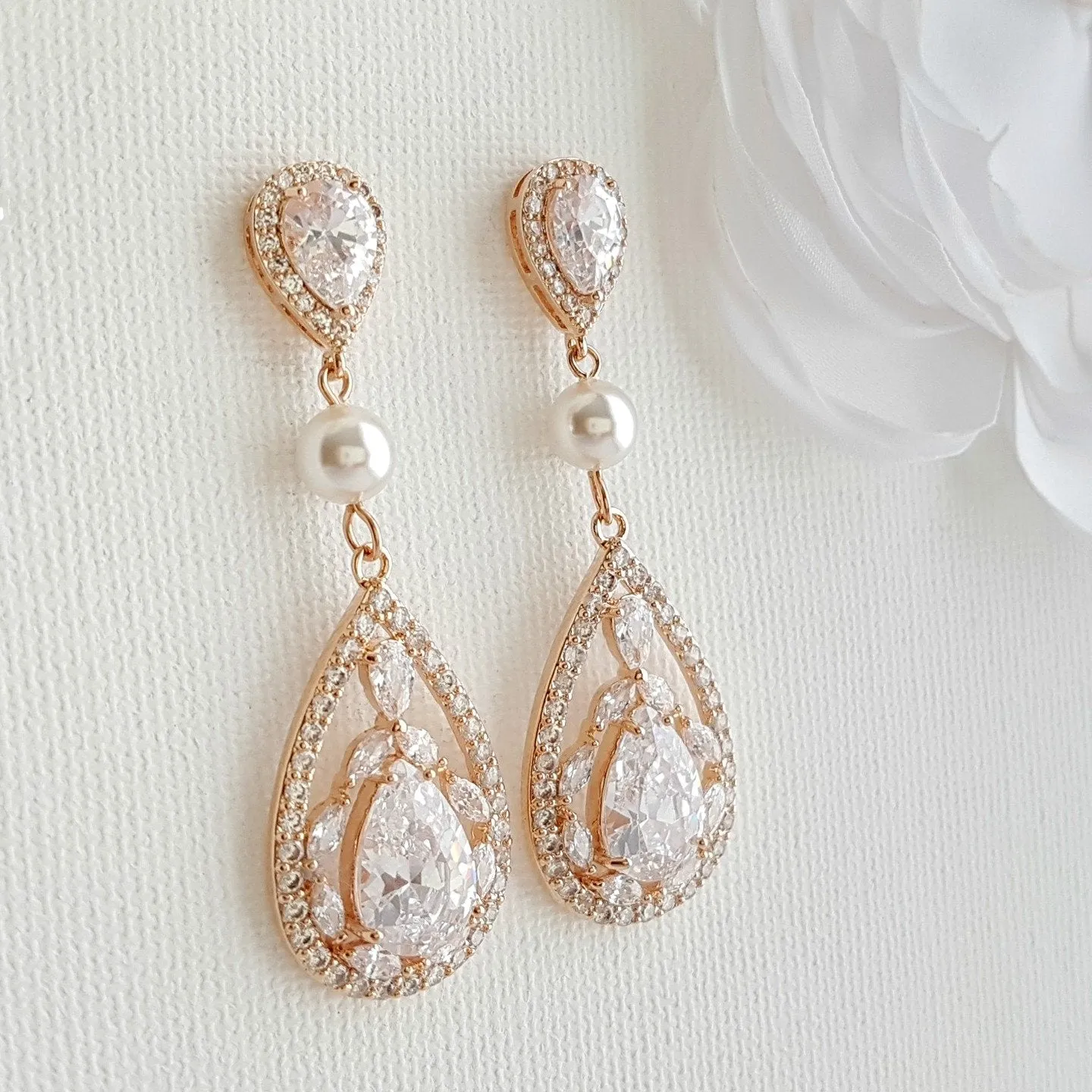 Ear Clip Earrings-Esther