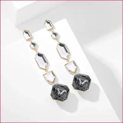 Elegant Dangle Earrings Swarovski