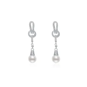 Elegant Freshwater Pearl Earrings WE00613