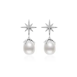 Elegant Freshwater Pearl Earrings WE00863 | CELESTE