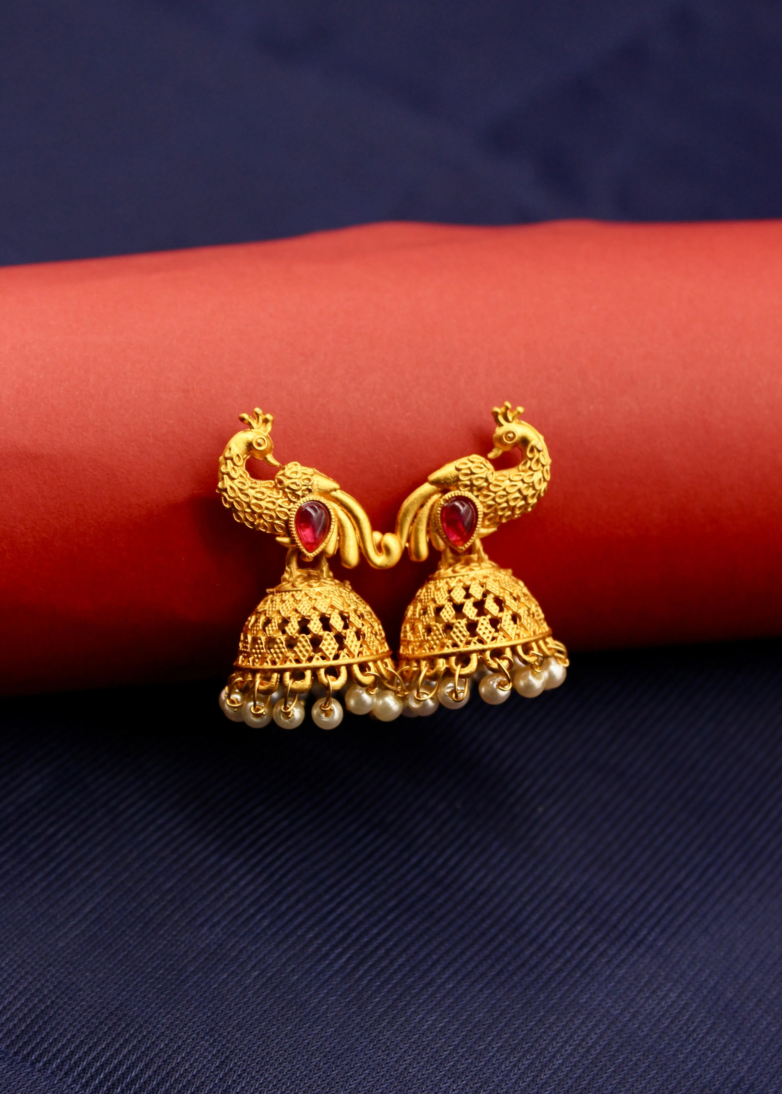 ELEGANT PEACOCK JHUMKI