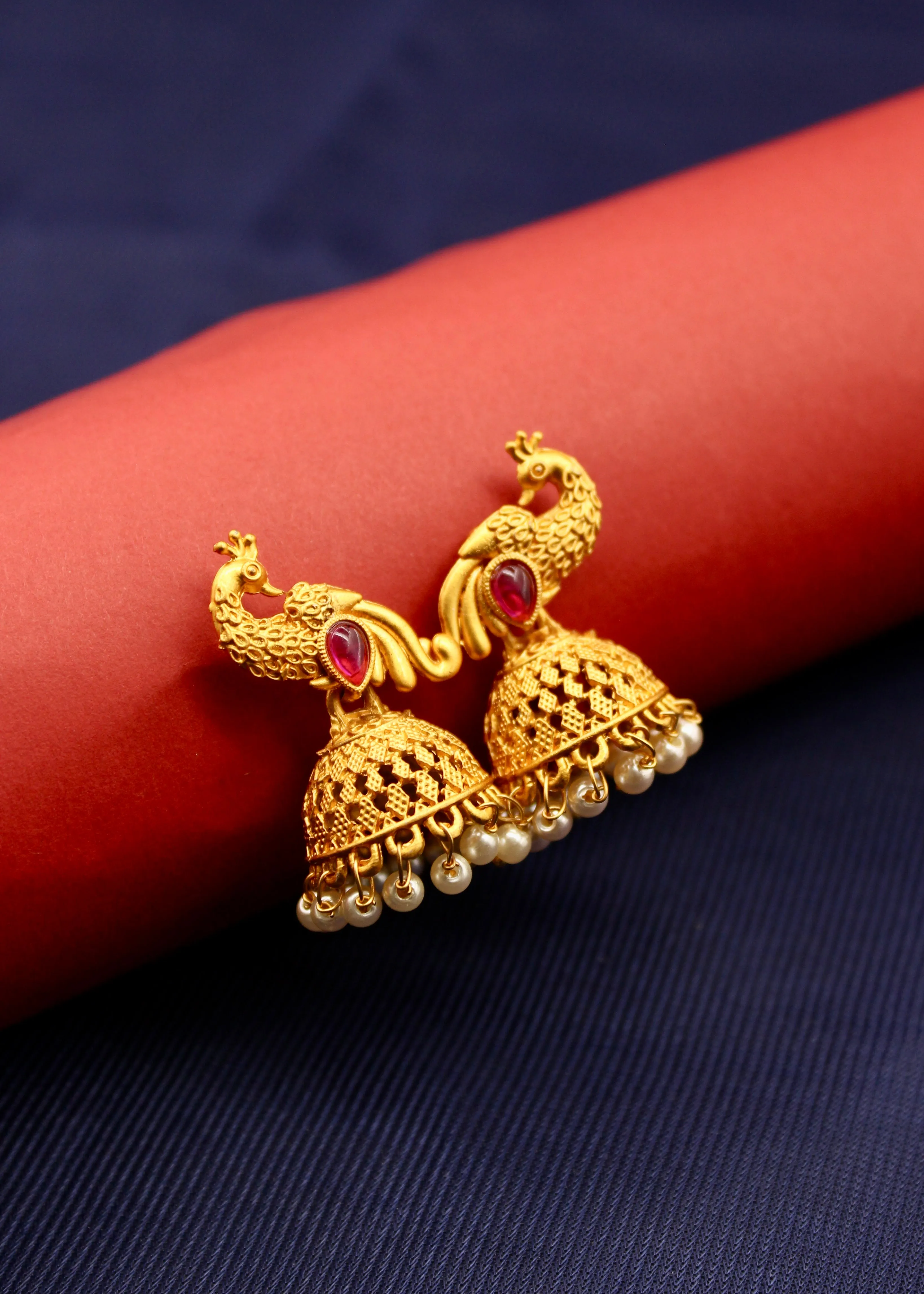 ELEGANT PEACOCK JHUMKI