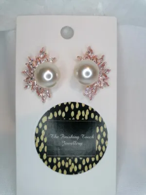 Erin Earrings (Rose Gold)