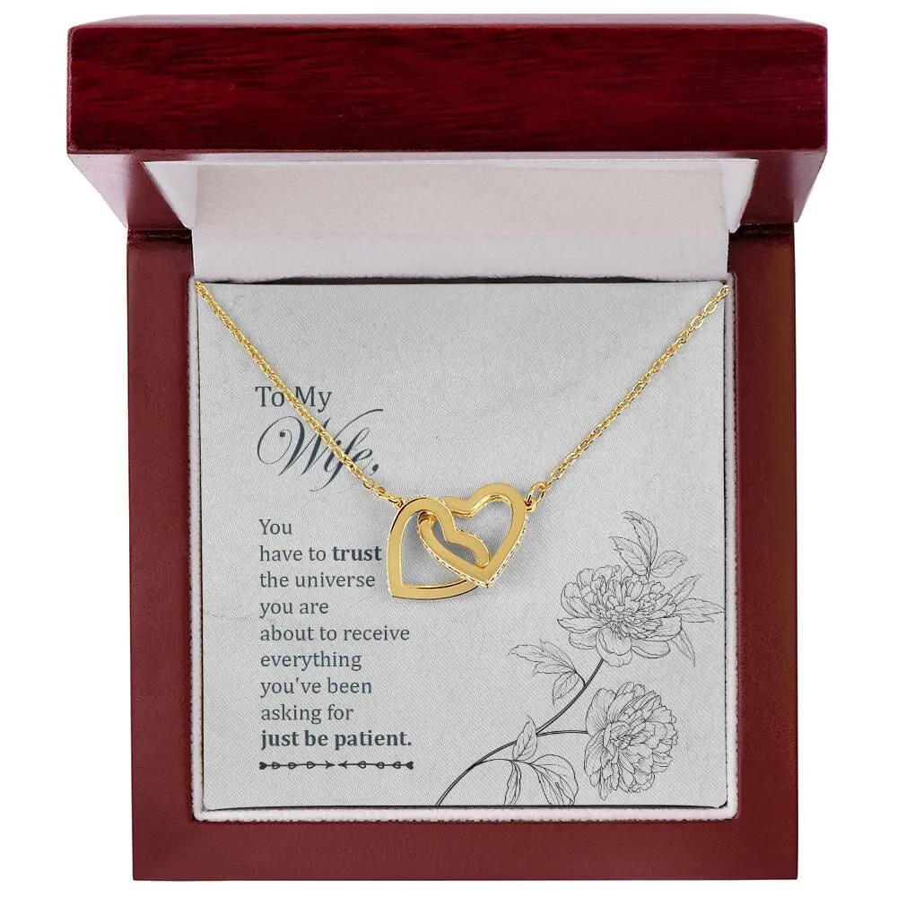 Eternal Bond Interlocking Hearts Necklace: A Timeless Symbol of Love and Patience