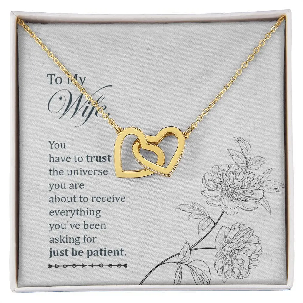 Eternal Bond Interlocking Hearts Necklace: A Timeless Symbol of Love and Patience