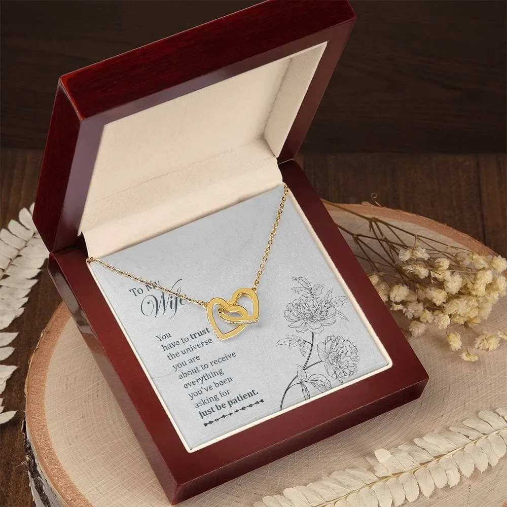 Eternal Bond Interlocking Hearts Necklace: A Timeless Symbol of Love and Patience