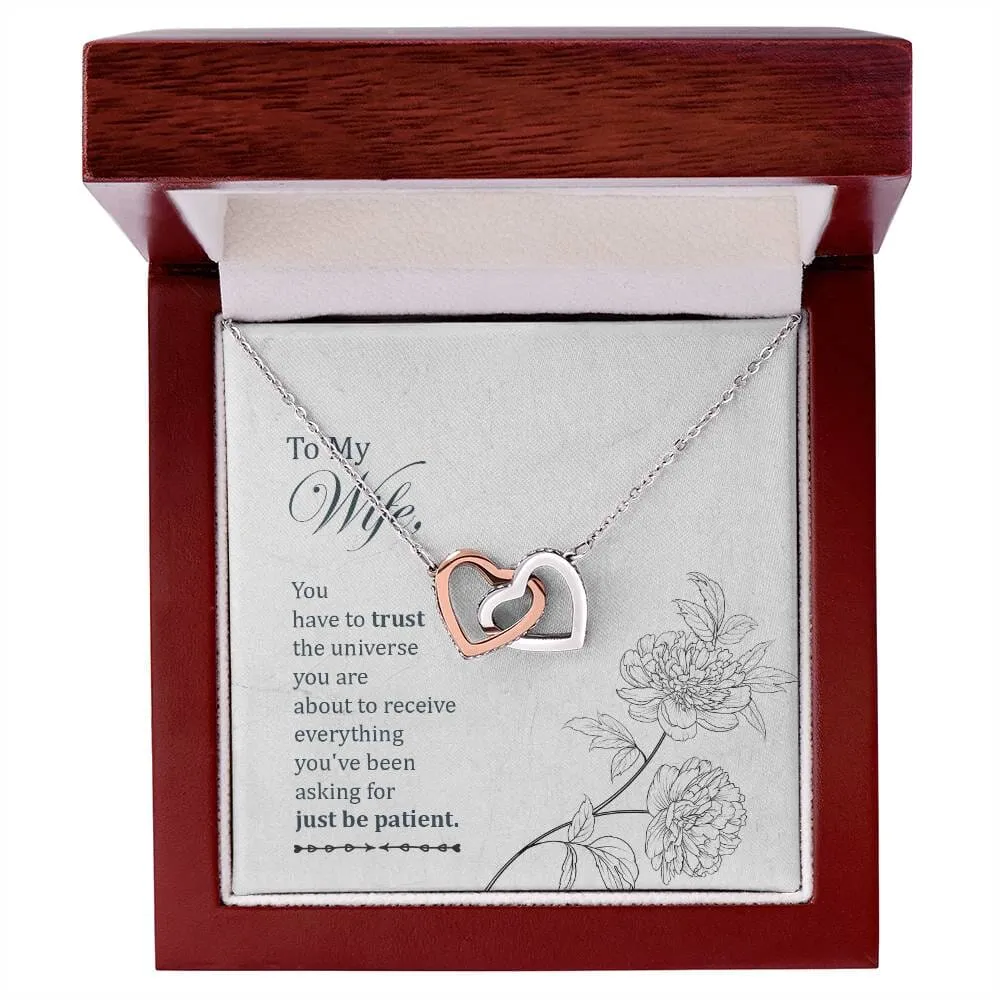 Eternal Bond Interlocking Hearts Necklace: A Timeless Symbol of Love and Patience