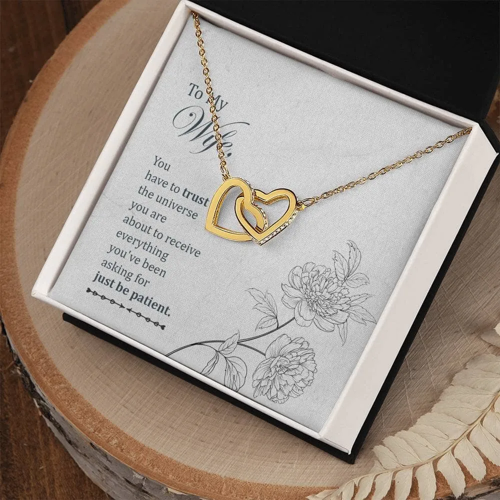 Eternal Bond Interlocking Hearts Necklace: A Timeless Symbol of Love and Patience