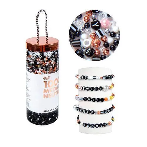 Fashion Angels Beads To Go Metallic 1000  Beads