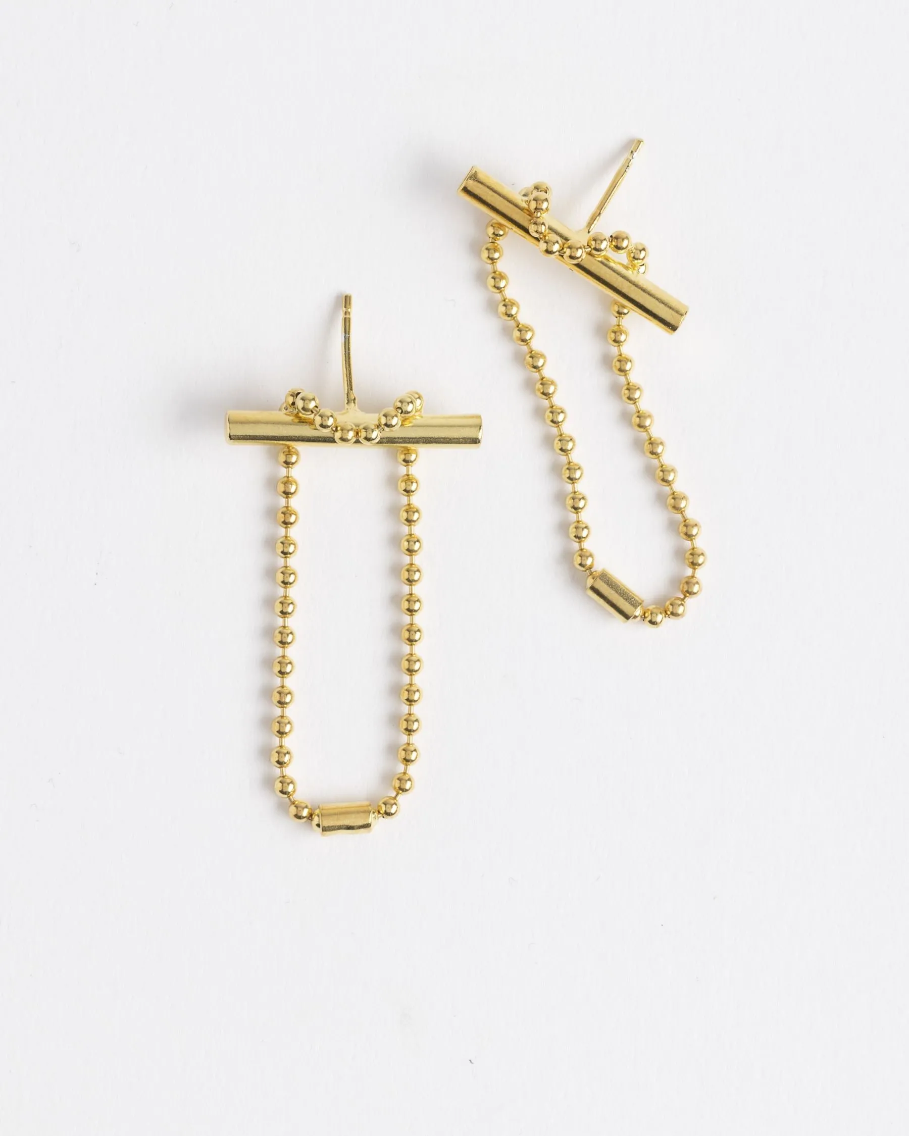 Flash Gold Earrings