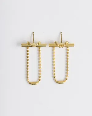 Flash Gold Earrings