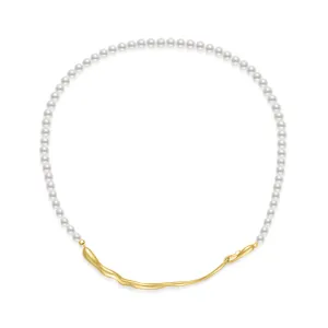 Freshwater Pearl Necklace WN00538 | FLUID