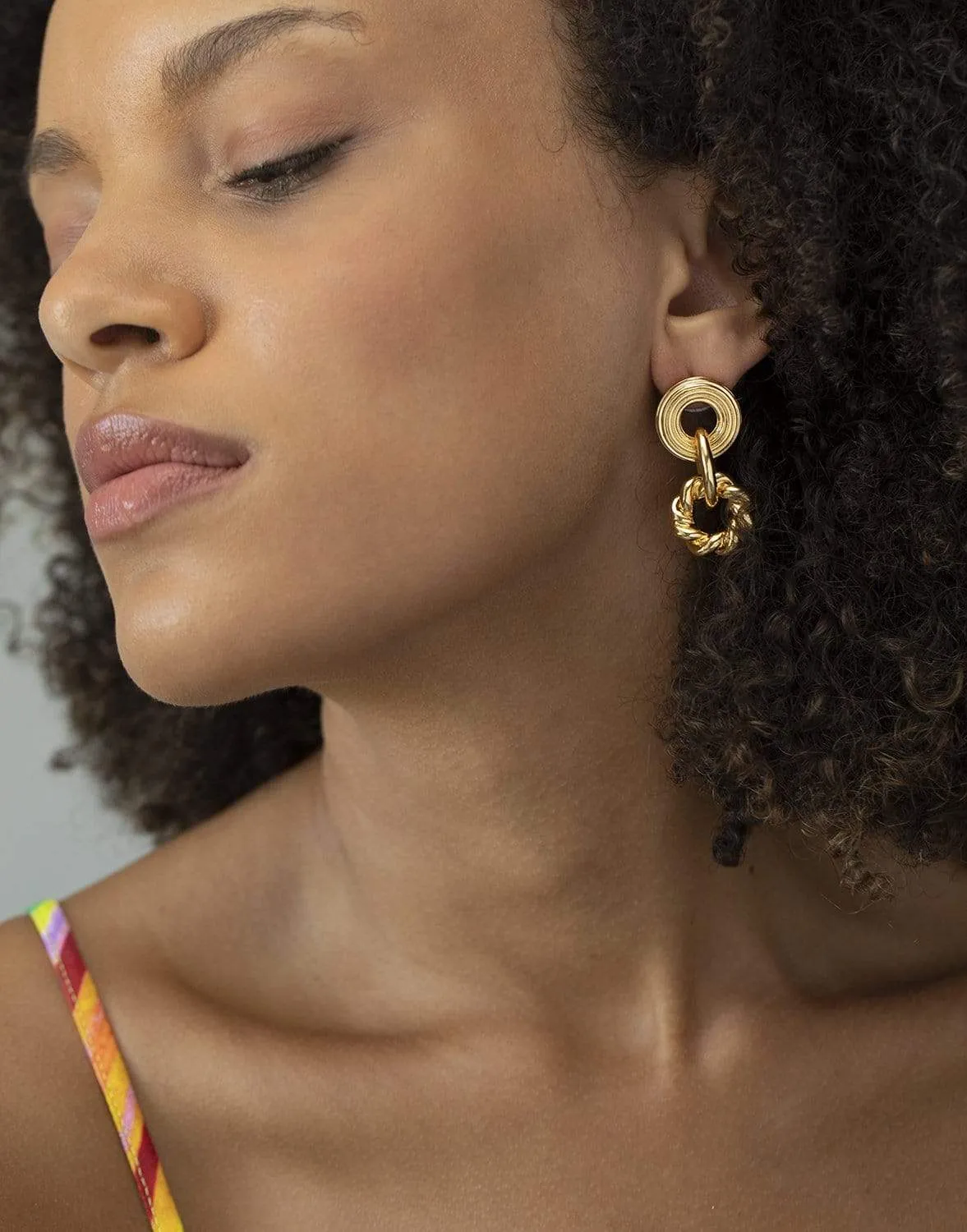 Gold Rush Earring