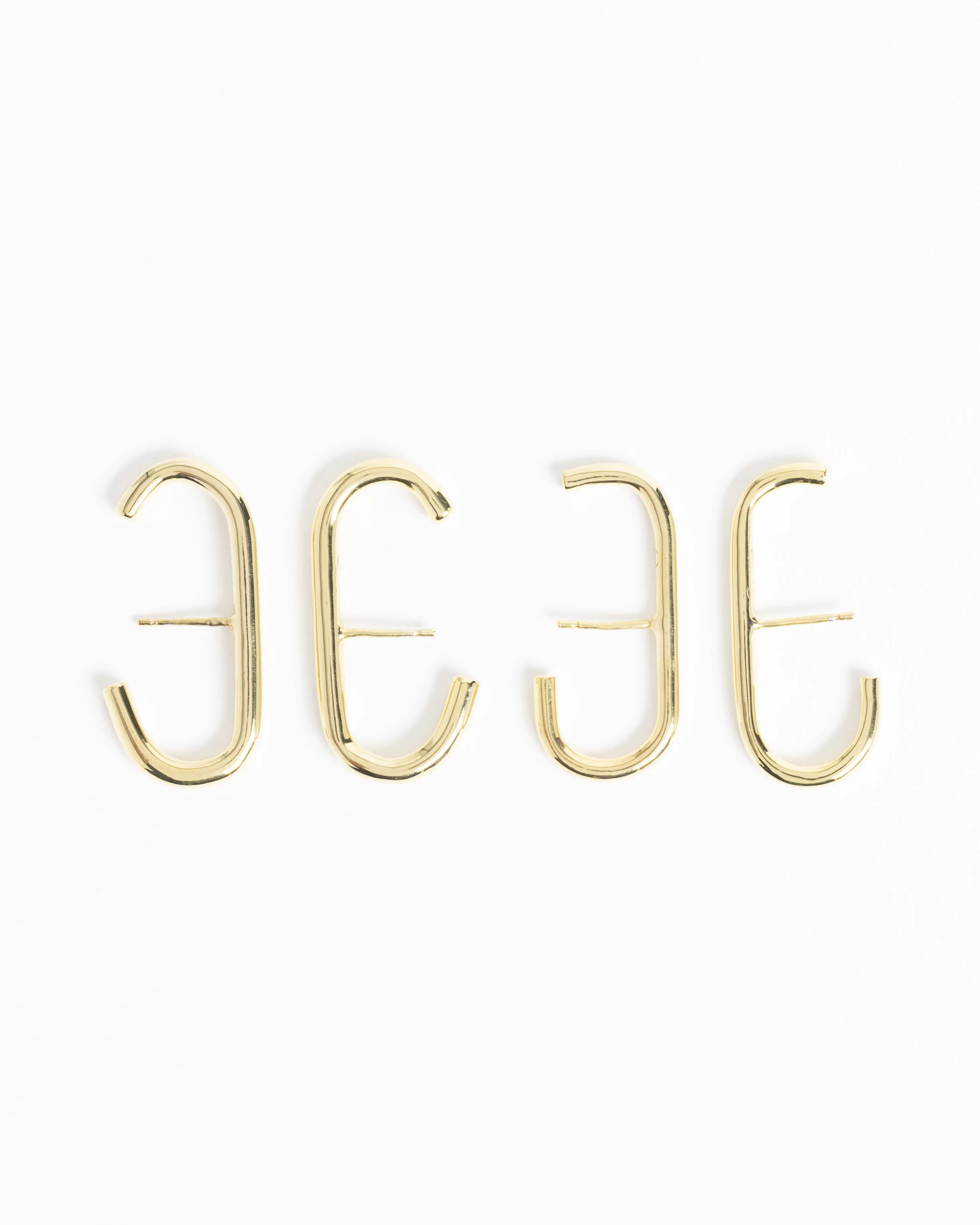 Hooke Small Gold Earrings