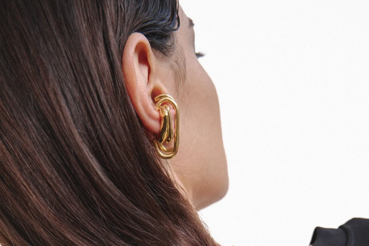 Hooke Small Gold Earrings