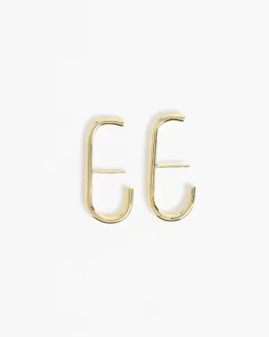 Hooke Small Gold Earrings