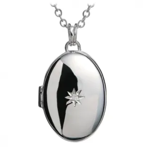 Hot Diamonds Inheritance Silver Locket Pendant DP143