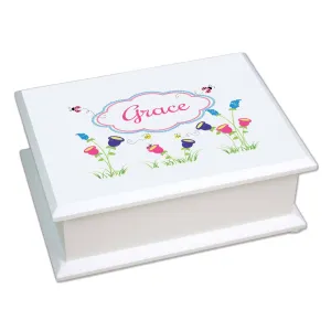 Lift Top Jewelry Box - English Garden