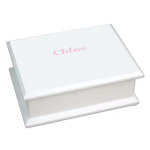 Lift Top Jewelry Box - Name Only