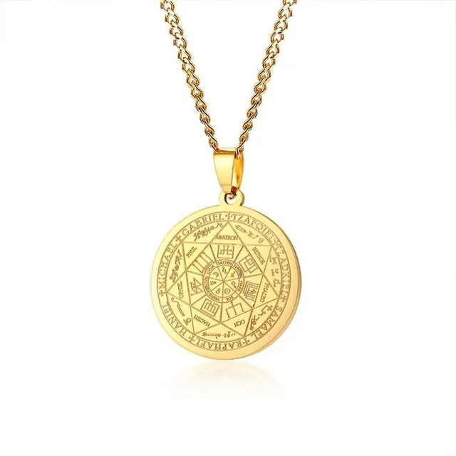 Men's Necklace Stainless Steel Gold Color