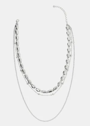 Mixed Layered Chain Necklace