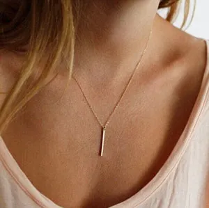 New  Fatima Hand Multilayer Hammer Chain Lariat Bar Necklace Long Strip Pendant Necklace Collar joyeria collier Women JHS018