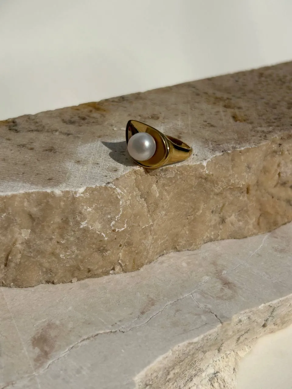 Pearl simple ring